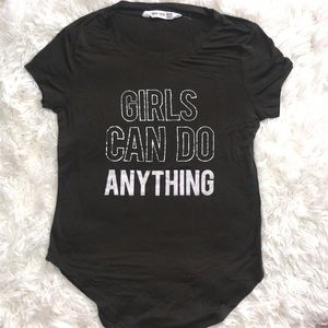 Girl can do anything comfy t shirt